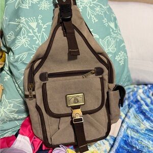Stylish Tan Sling Bag